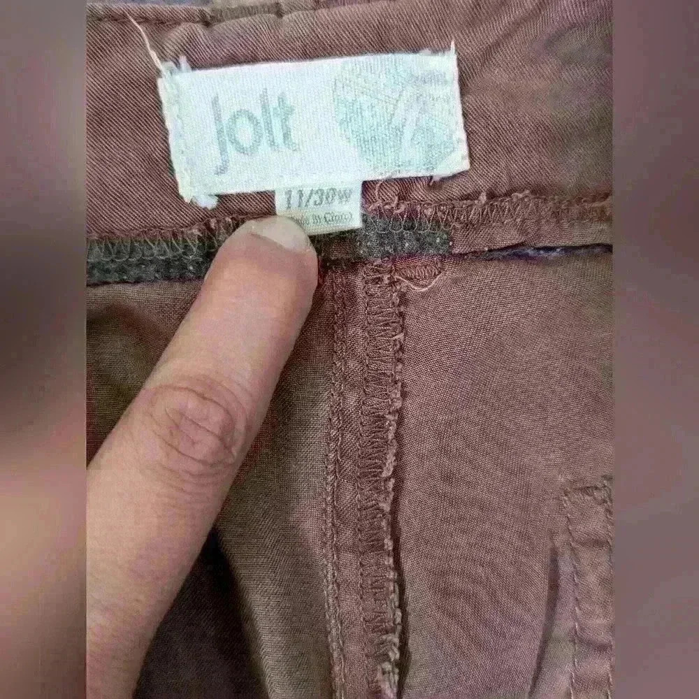 Jolt Mauve Cargo Jogger Pant - Picture 6 of 6